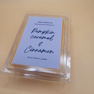Pumpkin, Caramel & Cinnamon wax melts